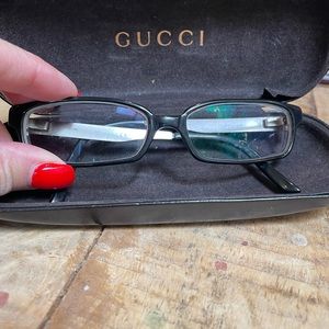 Gucci eyeglasses and case